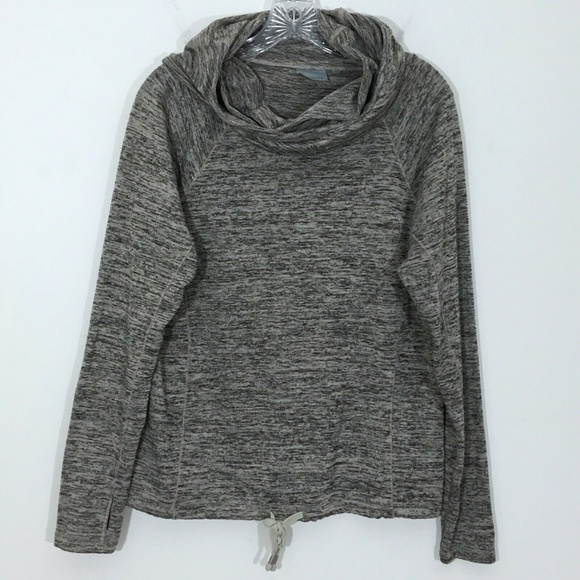 Athleta Tops - ATHLETA S Blissful Hoodie Sweatshirt Cowl Neck